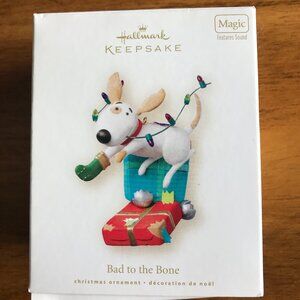 Hallmark Keepsake "Bad to the Bone" 2008 Ornament